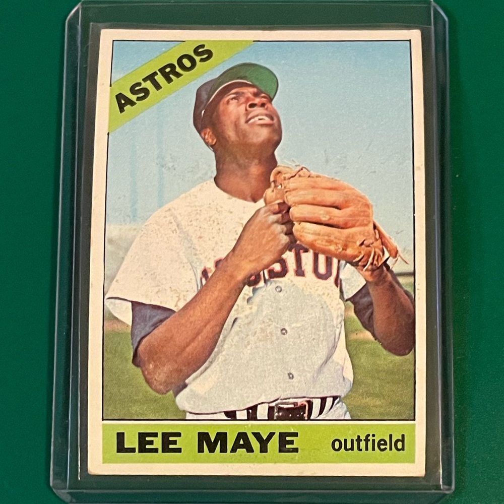 Lee Maye #162 1966 Topps Baseball Trading Card